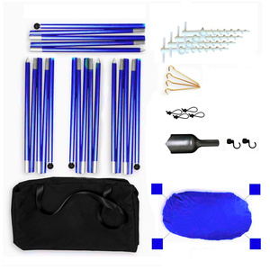 Pare-vent de plage portable gonflant au vent, protection solaire silencieuse <span class=keywords><strong>pour</strong></span> le jardin - Product Image 6