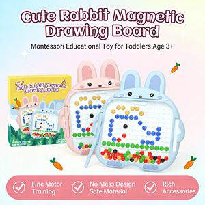 Juguete de Dibujo AiJH con 80 Cuentas, Tablero de Dibujo con Lápiz, Juguetes Educativos de Escritura y Aprendizaje para Niños - Product Image 6