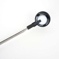 Accessoires de golf en acier inoxydable de qualité en gros Outil télescopique de récupération de balles pour l'eau Outil de récupération de balles de golf