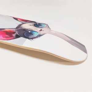 Nhà máy sản xuất ván trượt in logo tùy chỉnh, ván trượt gỗ Maple Canada 7 lớp, ván trượt trơn - Product Image 4