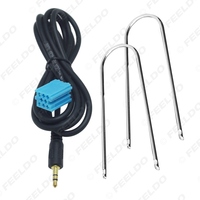 Adaptador de Cable de Entrada de Audio Estéreo de 3.5mm para Auto con Herramientas para VW Golf Passat B5 Bora Polo Blaupunkt
