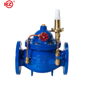 Válvula reguladora de presión ajustable hidráulica 200X-16Q para proyecto de protección contra incendios de agua Control neumático de hierro fundido piloto - Product Image 5