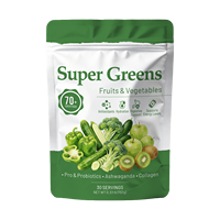 Poudre de Super Aliments Verts Personnalisable : Mélange de Superaliments, Verts Quotidiens, Fruits et Légumes pour Adultes