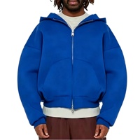 Sweat-shirts à capuche pour hommes, personnalisés avec logo du fabricant, en tissu épais à carreaux, style streetwear, grandes tailles, patchwork, double fermeture éclair