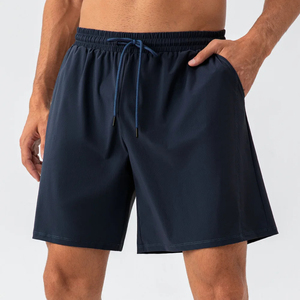Shorts décontractés amples pour hommes, nouvelle collection été, design tendance, plusieurs couleurs, grande poche, effet froissé, excellente qualité - Product Image 2