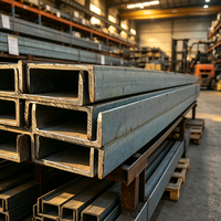 Mejor Precio al por Mayor: Canal en U de Acero al Carbono Suave ASTM A36 de 3 Pulgadas, Galvanizado, Laminado en Frío y en Caliente para Construcción