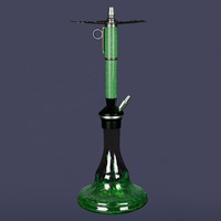 Ensemble complet de narguilé Shisha Hookah avec bol en céramique Pinces Hookah Hose Shisha Narguile Sheesha Narguile Chicha Water Pipe Hookah