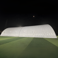 Hangar gonflable géant pour événements extérieurs, tente de garage pour avion, abri pour voiture, tunnel gonflable, bâtiment gonflable