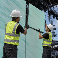 Pantalla LED de Alquiler para Exteriores P2.9 a Todo Color, 500x500mm, IP65 Impermeable, con Empalme sin Costuras, para Festivales de Música