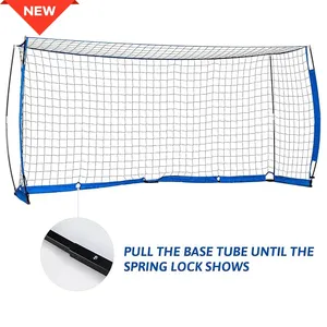 But de football portable SG01B, cadre en acier et filet en polyester, équipement d'entraînement extérieur, <span class=keywords><strong>prix</strong></span> bas, fabriqué en Chine - Product Image 2
