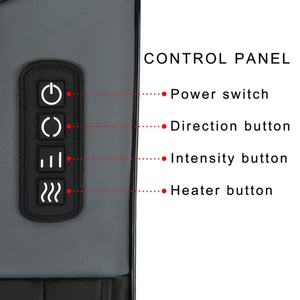 เครื่องนวดชิอัตสึ คอ บ่า หลัง พร้อมความร้อน นวดไฟฟ้าแบบลึก 3 มิติ สำหรับหลังส่วนล่าง น่อง และขา - Product Image 6