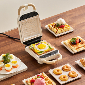 Nueva Máquina para Desayunos, Sandwichera, Mini Tostadora Multifunción, Máquina para Hacer <span class=keywords><strong>Pan</strong></span> Eléctrica, Parrilla Antiadherente - Product Image 6