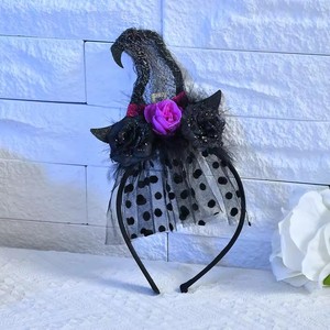 Bandeau de sorcière en maille pour la fête d'<span class=keywords><strong>Halloween</strong></span> - Product Image 3