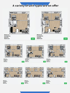 Casa Container Espandibile 20ft 30ft 40ft, Casa Prefabbricata con Più Stanze, Cucina, Bagno, Personalizzabile, Kontener per Caffetteria - Product Image 6