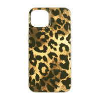 IMD Luxe Double Couches Léopard Cool Aurora perle Shell Motif Magnétique Téléphone étui pour iphone 16 15 14 13 12 Pro Max Plus