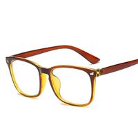 Gafas para mujer al por mayor, gafas para hombre, gafas con diseño, montura óptica cuadrada retro antiluz azul para ordenador