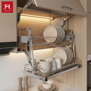HAPPY HOUSES Mueble <span class=keywords><strong>de</strong></span> <span class=keywords><strong>Cocina</strong></span> Ahorrador <span class=keywords><strong>de</strong></span> Espacio con Mesa <span class=keywords><strong>de</strong></span> Comedor Extraíble y Despensa Esquinera Giratoria, Conjunto Moderno Personalizado en Forma <span class=keywords><strong>de</strong></span> L - Product Image 4