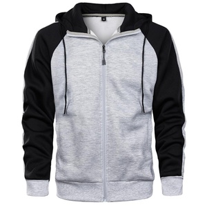 Sudadera con capucha de forro polar bordada con cremallera completa Essentials para hombre (tallas grandes y altas) - Poliéster/algodón EcoSmart, ajuste holgado - Product Image 6