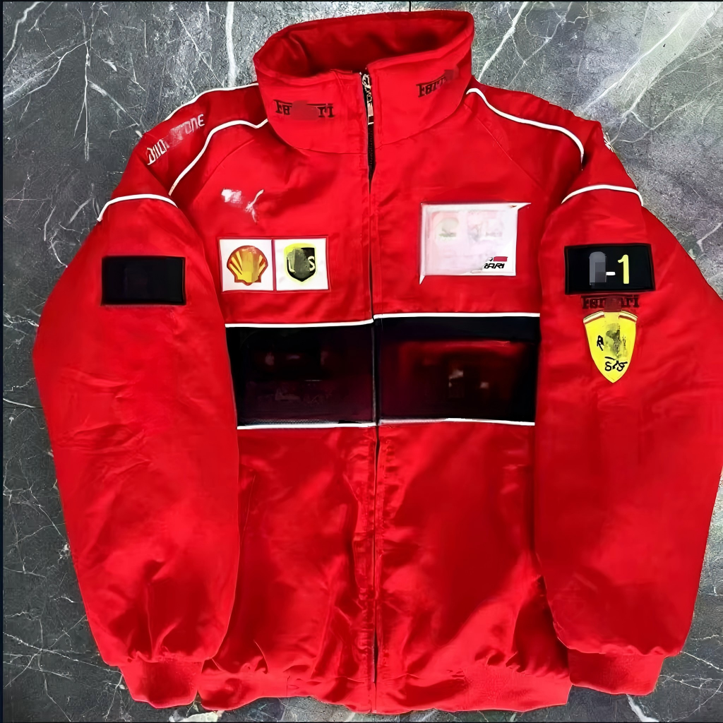 F1 rojo Puma, acolchado de algodón