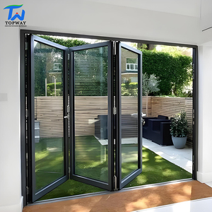 <span class=keywords><strong>Porte</strong></span> patio <span class=keywords><strong>en</strong></span> verre de haute qualité, portes pliantes <span class=keywords><strong>en</strong></span> <span class=keywords><strong>PVC</strong></span>, portes pliantes extérieures personnalisées, isolation thermique, portes pliantes pour maison - Product Image 3