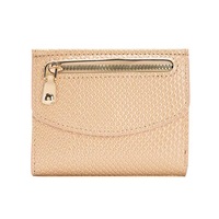 Dompet Fashion Wanita Model Baru 2025 Penjepit Uang Ukuran Kecil Motif Kulit Buaya Versi Korea Banyak Slot Kartu Dompet Nol