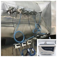 150 ℃   Transmetteur d'humidité et de température haute température Modbus RTU 4-20mA 0-10V pour four industriel et conduit