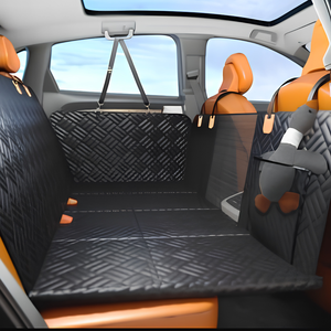 Housse de siège arrière de <span class=keywords><strong>voiture</strong></span> imperméable anti-rayures pour <span class=keywords><strong>chien</strong></span>, tapis de protection antidérapant pour animaux de compagnie, hamac de voyage pour siège arrière d'automobile - Product Image 5