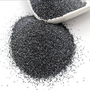 Qualità metallurgica 98% sic micro polvere prezzo refrattario F12- F220 nero verde carburo di silicio in polvere per la lucidatura