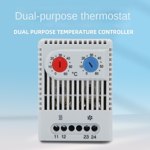 ZR0011 pequeño termostato ventilador calentador gabinete Control automático de temperatura normalmente abierto/componentes normalmente electrónicos - Product Image 2
