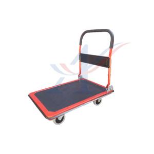 Fabrieksprijs Opvouwbaar Handplatform Truck <span class=keywords><strong>Trolley</strong></span> Staal Oem Poedercoating Mobiele Blauwdruk Opslagkar 1 Set <span class=keywords><strong>Pallet</strong></span> Trolleys - Product Image 3
