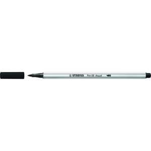 STABILO - PEN 68 BRUSH NOIR - Product Image 1