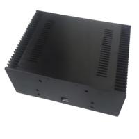 Usinage de précision CNC, traitement CNC, châssis Hi-Fi personnalisé, boîtier en aluminium 6061 pour pédale d'effets de guitare