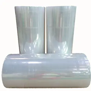 Short PE Sleeve Environmentally Friendly Stretch Film Roll for Cable Wire Wrap Soft and Clear Packing High Visibility