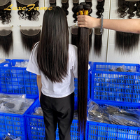 Super qualité meilleurs produits de vente paquets vierges Remy crus boucles alignées sur les cuticules ombre naturel réel péruvien extensions de cheveux