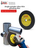 Disque de meulage et de polissage ultra-fin en fibre de nylon pour meuleuse d'angle, pour rainures en acier inoxydable à souder à angle droit, haute dureté