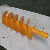 Máquina Perforadora Hidráulica de Tierra, Accesorios para Miniexcavadora, Taladro de Tierra para Montaje en Excavadora