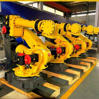 Robot de découpe laser 3D FANUC pour pièces métalliques courbes automobiles et industrielles Fabrication automatisée de haute précision