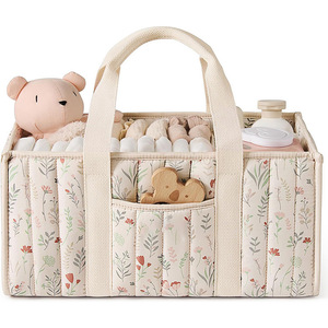 Panier à couches multifonctionnel portable OEM ODM pour maman, <span class=keywords><strong>sac</strong></span> <span class=keywords><strong>de</strong></span> rangement pour couches <span class=keywords><strong>de</strong></span> bébé imprimé - Product Image 5