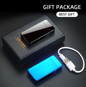 <span class=keywords><strong>Briquet</strong></span> USB à double arc, <span class=keywords><strong>briquet</strong></span> créatif simple pour homme, <span class=keywords><strong>briquet</strong></span> personnalisé avec logo - Product Image 6