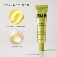 Sérum Booster Complexe Vitamine C 5% Glutathion Niacinamide Vitamine E Soin Anti-Taches Sombres Rides et Ridules Peau de Verre