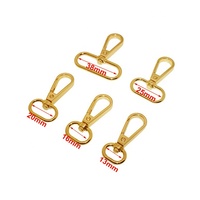 Mousqueton à ressort 25 mm en alliage de zinc pour sacs, colliers de chien et quincaillerie métallique