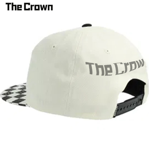 Casquette Snapback Structurée à 5 Panneaux avec Logo Personnalisé, Visière à Carreaux, Patch Tissé Bicolore – Vente en Gros Fabricant - Product Image 2