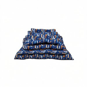 Ensemble de lit pour animaux de compagnie en coton rembourré quatre pièces YM1280 - Product Image 2