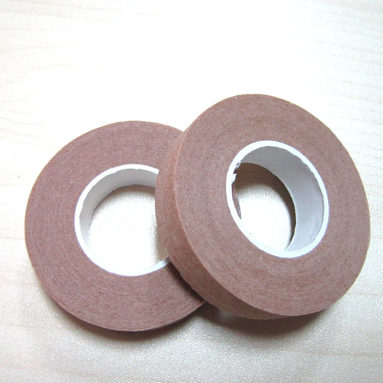 Медицинский клей медицинский цвет кожи нетканый бумажная лента 1,25*9,14 дышащий и легко рвется двойного века Meimu pasteathle