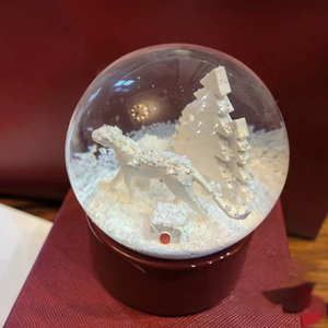 Globe à neige en résine personnalisé <span class=keywords><strong>de</strong></span> luxe, peint à la main sur le thème <span class=keywords><strong>de</strong></span> l'amour, 45-200 mm, décoration d'intérieur, souvenirs et cadeaux, ornement boule <span class=keywords><strong>de</strong></span> neige, cadeaux d'affaires - Product Image 3