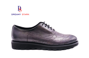 Dreamy Stark Premium Signature Personalizar zapatos de cuero casuales formales para hombres - Product Image 5
