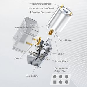 <span class=keywords><strong>Moteur</strong></span> à courant continu 12V JSX-370, micro-<span class=keywords><strong>moteur</strong></span> à engrenages à vis sans fin, réducteur à couple élevé, autobloquant, <span class=keywords><strong>moteur</strong></span> 12 volts, <span class=keywords><strong>moteur</strong></span> électrique 24V - Product Image 4