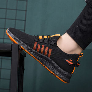 Zapatillas deportivas personalizadas para hombre 2026 con cordones, diseño ligero de malla transpirable, venta al por mayor con MOQ bajo, zapatillas de running para primavera y otoño. - Product Image 5