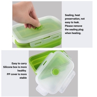 Boîte à lunch bento personnalisée de qualité alimentaire, sans BPA, étanche, sans danger pour les enfants, récipient de stockage pour collations, réchauffable, en plastique écologique