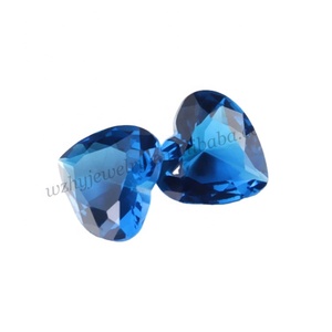 ราคาของหินแก้วอะความารีนทรงหัวใจแบบดิบ - Product Image 4